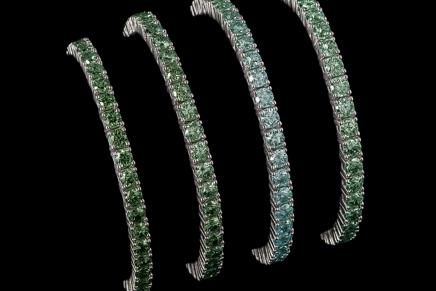 Tennisarmband unisex MintLine collection 4mm