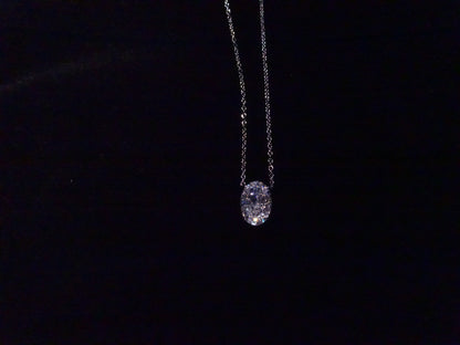 XL White Sapphire ketting