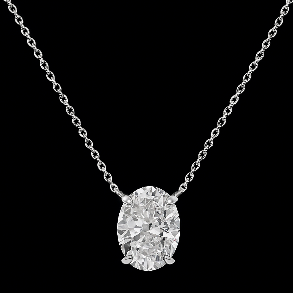 White Sapphire ketting