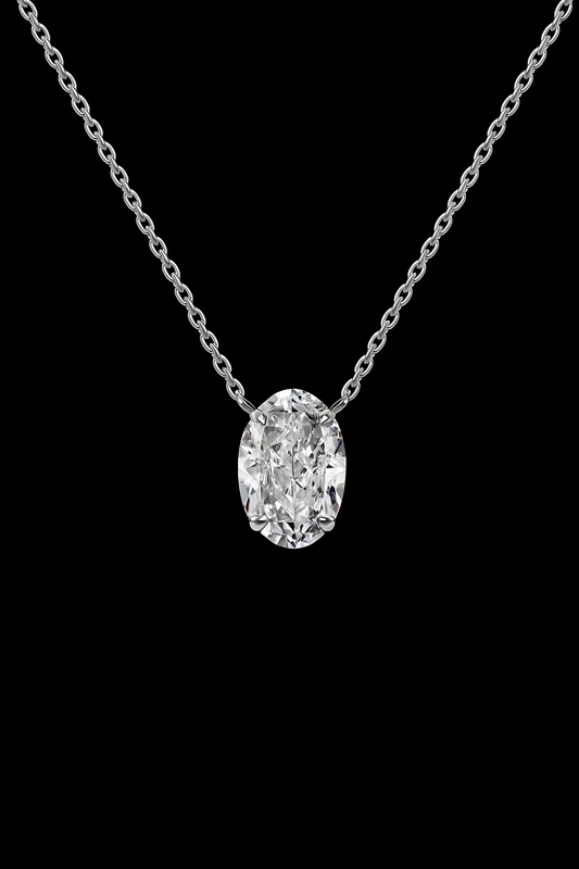 XL White Sapphire ketting